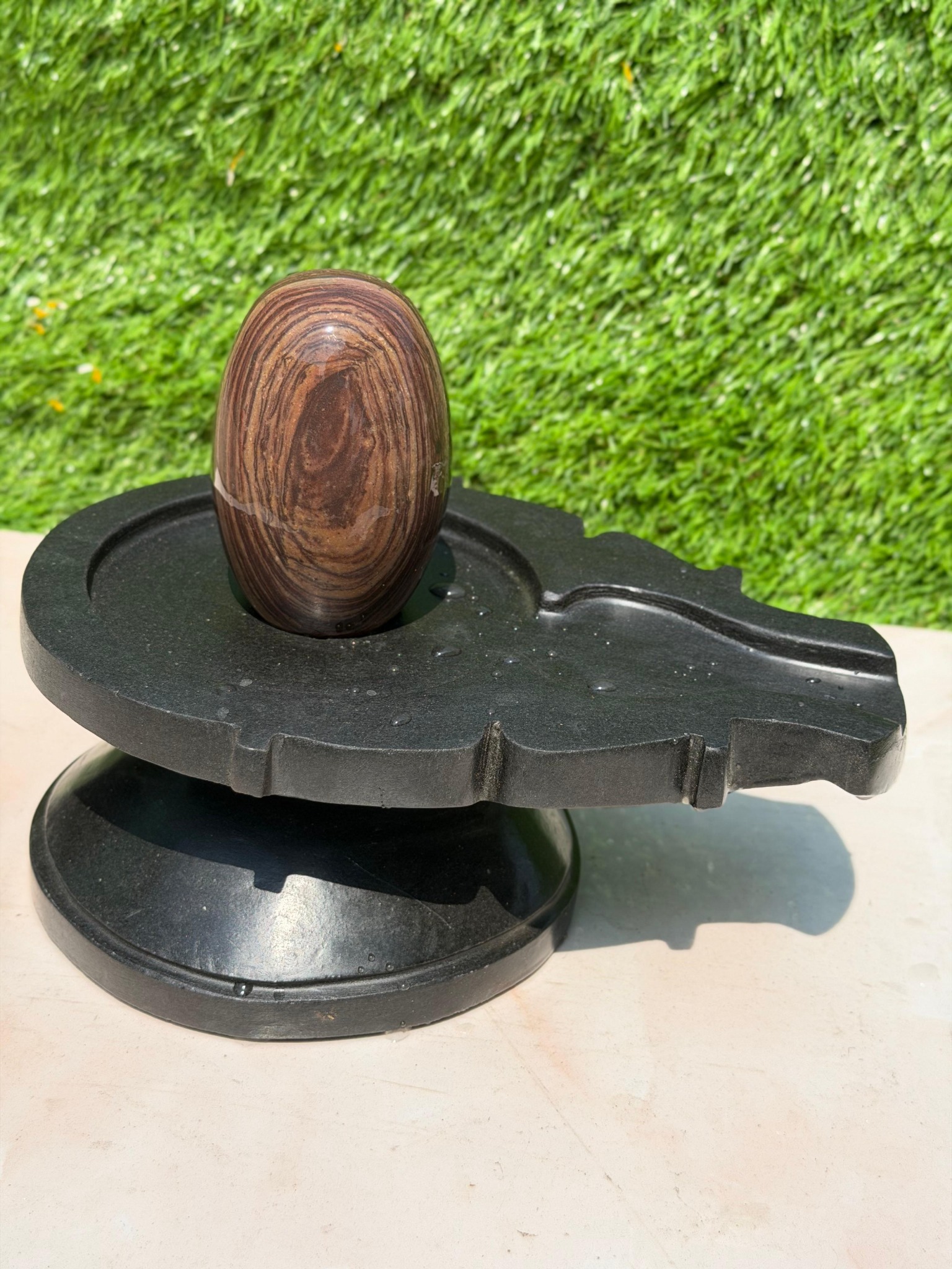 5-inch Narmadeshwar Shivling — Original product photo