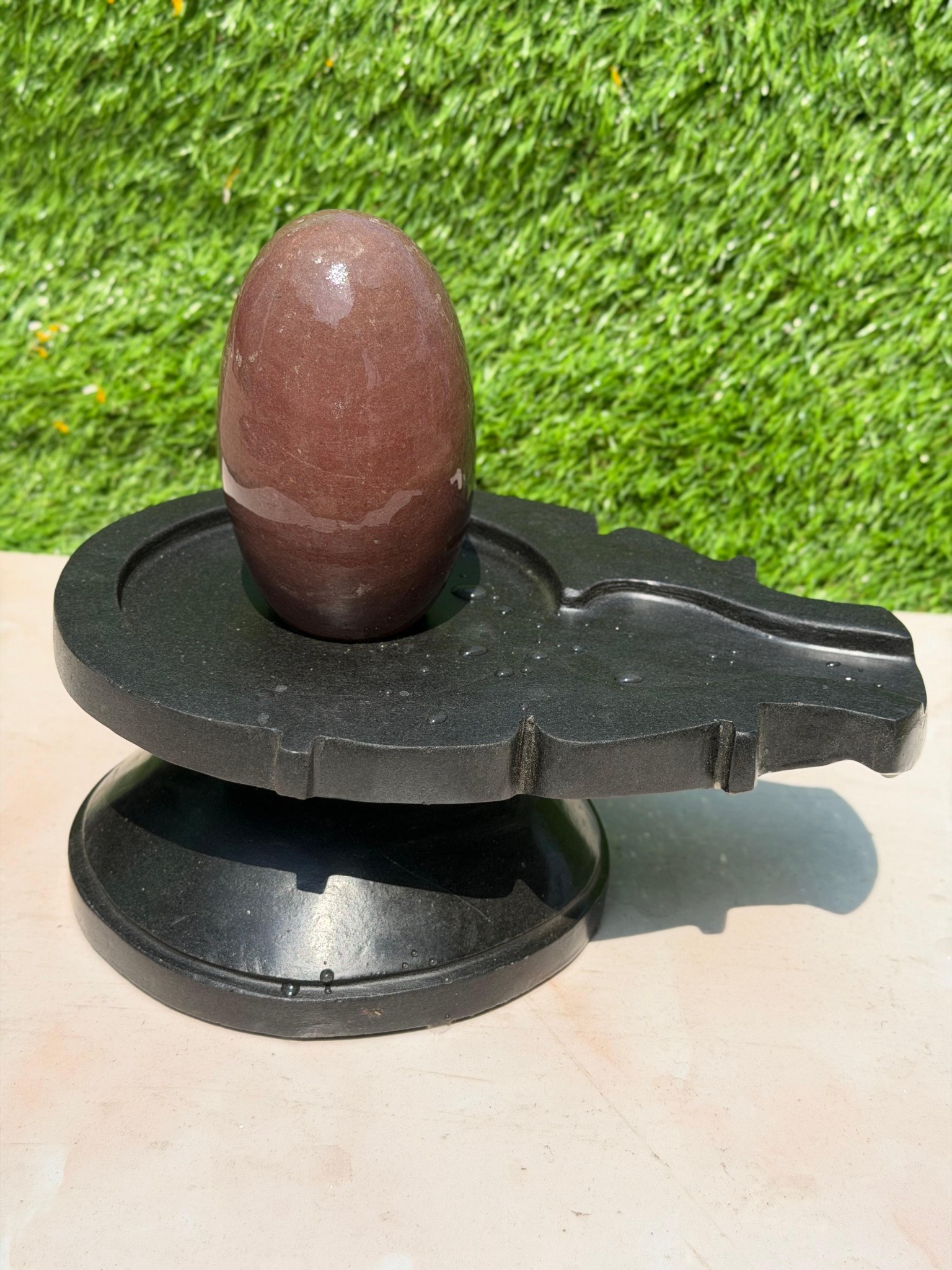 5-inch Narmadeshwar Shivling — Original product photo