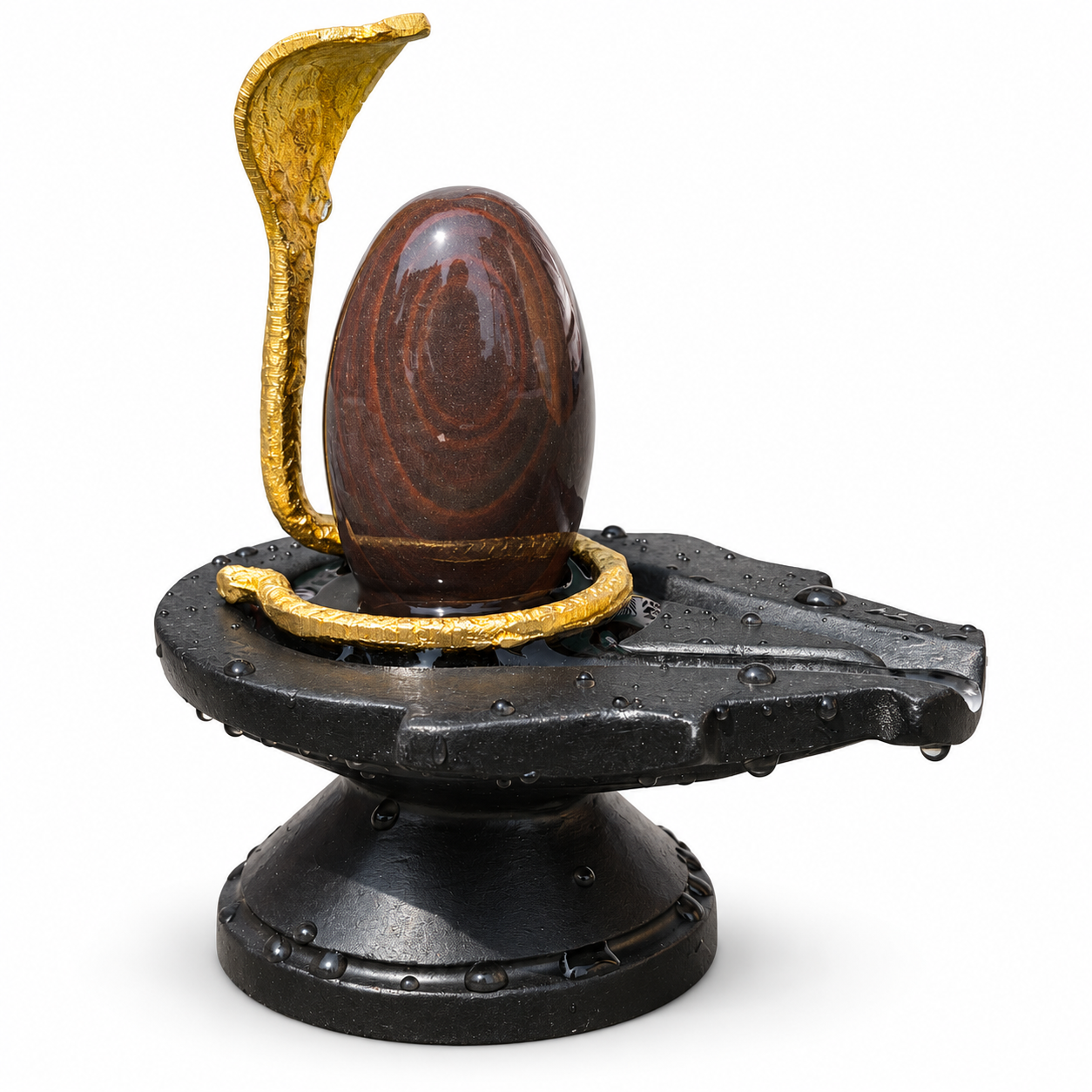 Janeudhari Shivling — White background edit